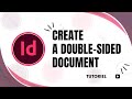 How to create a double sided document in InDesign