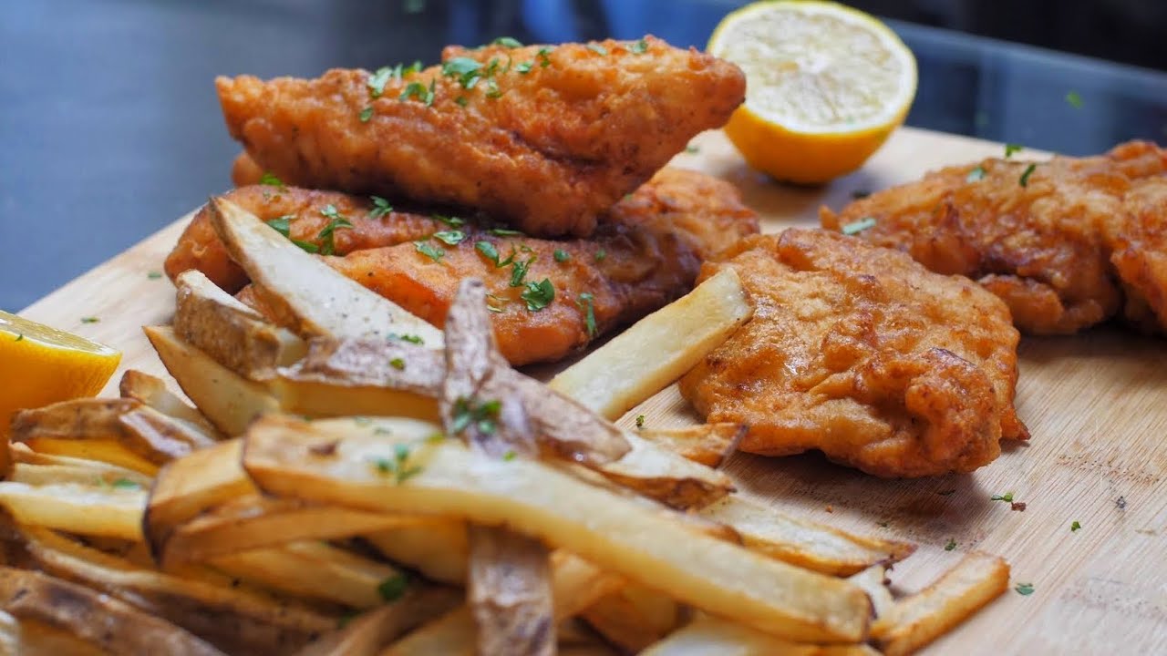 BEST Fish n Chips I've EVER Had! (Catch and Cook, EASY Homemade!) YouTube