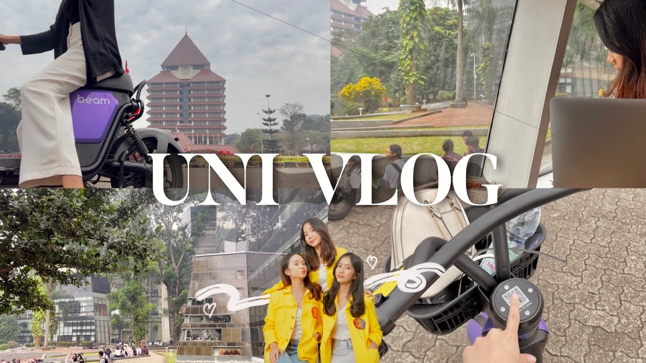 Uni Vlog: Keliling Universitas Indonesia Pakai Sepeda Listrik + Sister Date di AEON