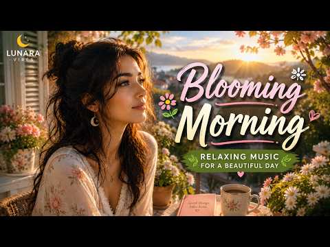 Blooming Morning 🌼 | Soft Music for a Fresh, Happy Start to Your Day