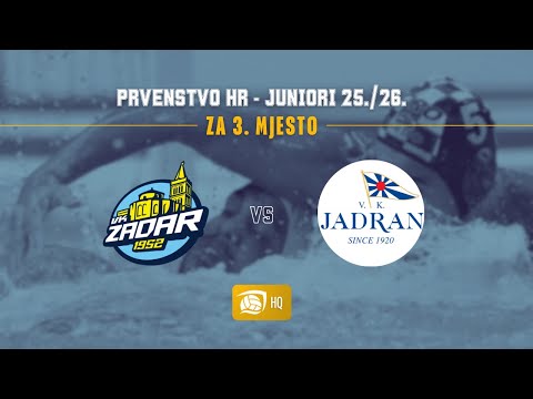 Zadar 1952 - Jadran, final tournament Croatian Juniors Championship 25th/26th, for 3rd place