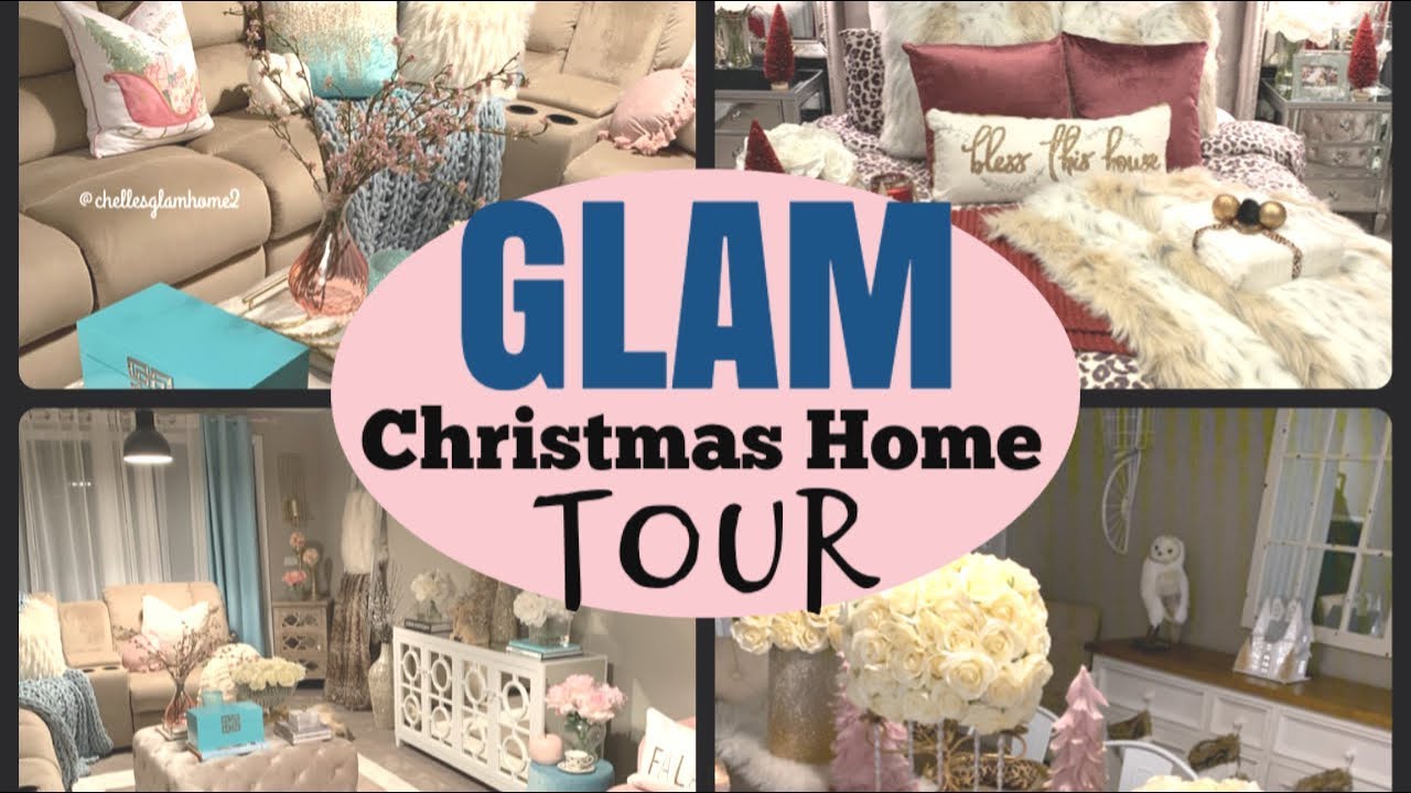 GLAM CHRISTMAS HOME TOUR 2019 | CHELLESGLAMHOME | GLAM CHRISTMAS DECOR