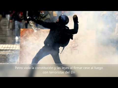 Petro viola la constitución y las leyes al firmar en Cuba el cese al fuego con el Eln