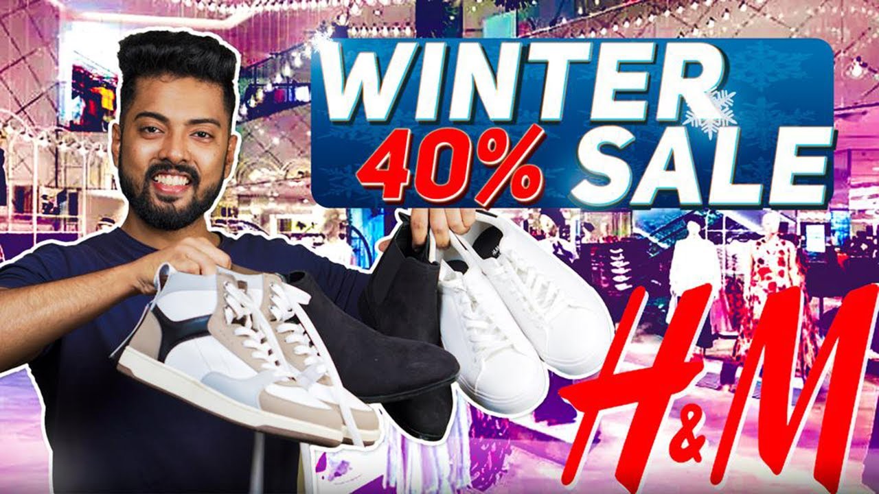 H&M WINTER SALE INDIA 2022  | LATEST H&M SHOES COLLECTION HAUL FOR MEN 2022