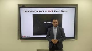 برمجة أجهزة تسجيل هيكفيجن وتفعيلها للمبتدئين  الخطوات الأولي - Hikvision DVR OR NVR First Steps