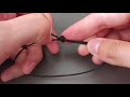 Comment faire un nud de bracelet coulissant 