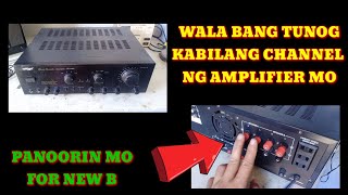 PAANO AYUSIN ANG KONZERT AMPLIFIER 502 NA ANG KABILANG CHANNEL AY WALANG TUNOG FOR NEW B screenshot 5