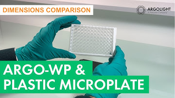 (COMPARISON)Argo-WP and a standard plastic microplate (Eppendorf)