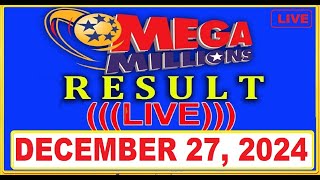 Mega Millions Live Draw Result Today - December 27, 2024