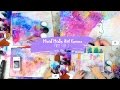 Mixed Media Girl Canvas ~ Process Video Part 3 + + + LET'S GET INKIE