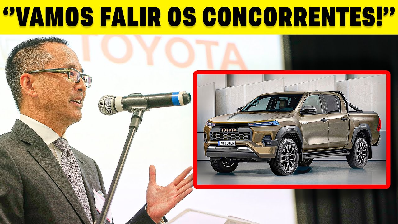 🚨 REVOLUÇÃO NAS PICAPES? VAZA INFORMAÇÕES PRA NOVA HILUX 2026