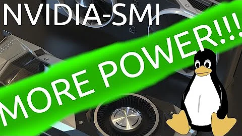 More GPU POWER with Nvidia SMI | Linux Gaming / Production
