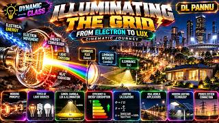 Illuminating the Grid ⚡ From Electron to Lux | Electric Lighting Explained | Cinematic Journey