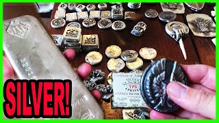 Poured Silver Mania! Unboxing Sweet Silver! #SilverStacking #Silver #Unboxing #SilverMania #Ag #AU