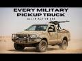 Every Military Pickup Truck in Active Use — All 18 Types Fully Explained (2025)