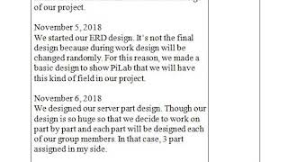 4rd Project Journal (6th week) | Capstone United