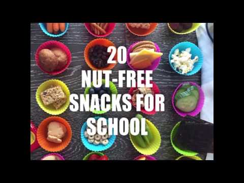 20 Nut-Free Snacks for School