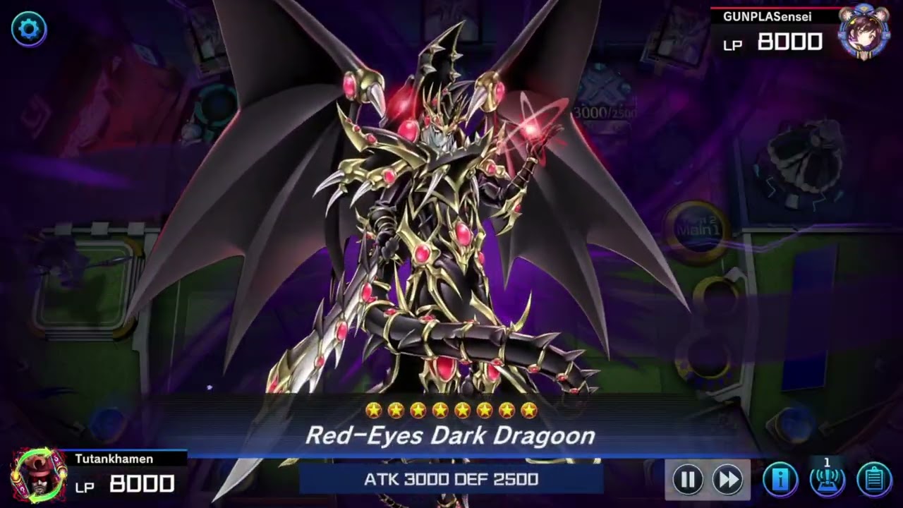 Red-Eyes Dark Dragoon vs Galaxy-Eyes