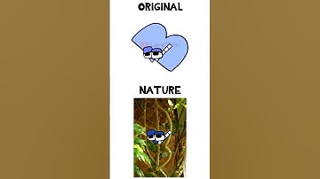 REAL LIVE VS ORIGINAL - ALPHABET LORE IN REAL LIFE #alphabetlore #numberlore #shorts