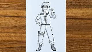 How to draw Naruto full body || Easy Naruto drawing step by step