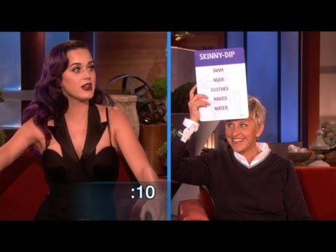 Katy Perry and Ellen Play Taboo