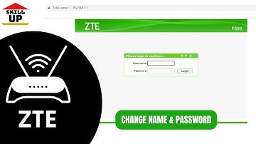 How To Change The WIFI Name and Password 2023 (ZTE Router)