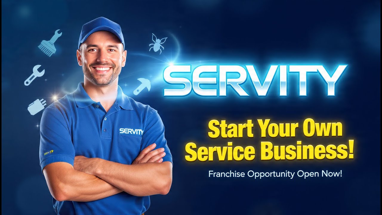 🛠️ Start Your Own Service Empire! Servity Franchise: Housekeeping, Plumbing, Electric, & More!