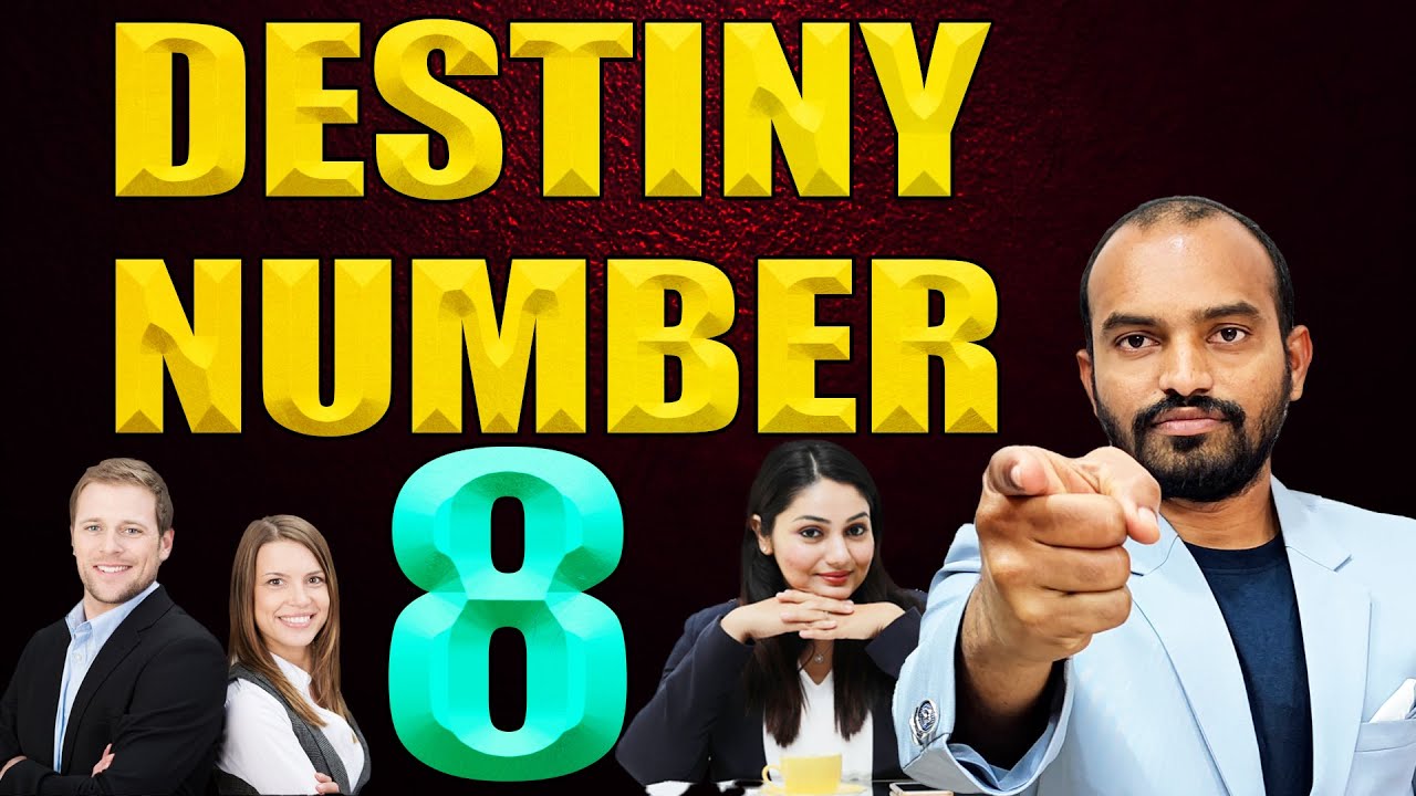 Destiny Number 8 Numerology | Destiny Number 8 Future Prediction | Vivek Chandra | Cosmic Veda