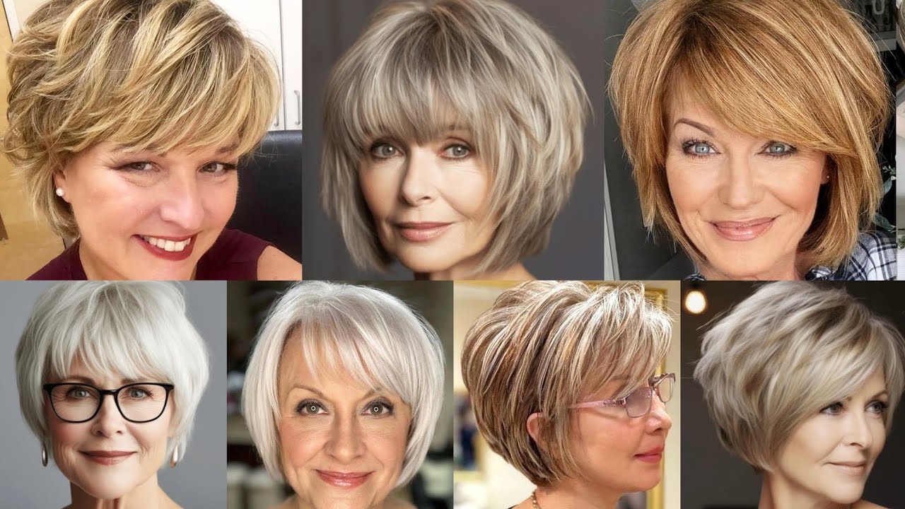 35+Youthful Haircuts And Hair Color Trends For Women Over 50-60 And ...