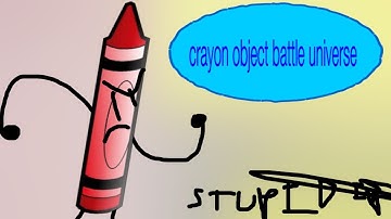 Crayon Object Battle Universe | Object Terror Style Intro