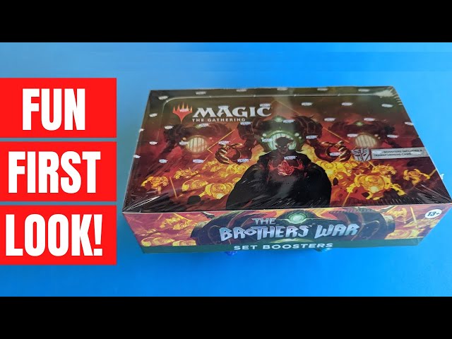 war booster box Magic: The Gathering The Brothersâ€™ Set sided token Magic the Gathering Brothers War