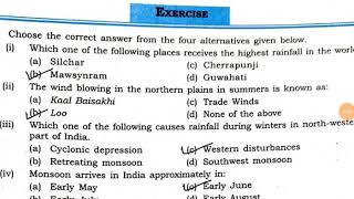 Class 9th Climate chapter 4 Geography Question/answers part 1.1