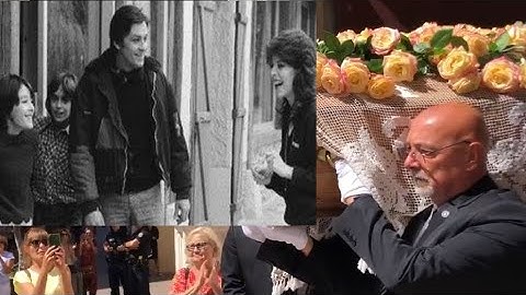 Obsèques de Dani : Anthony Delon soutient ses fils, ses amis d'enfance