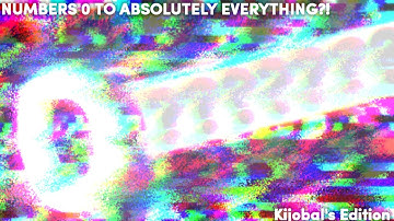Numbers 0 To 𝗔𝗕𝗦𝗢𝗟𝗨𝗧𝗘𝗟𝗬 𝗘𝗩𝗘𝗥𝗬𝗧𝗛𝗜𝗡𝗚?! (Kijobal