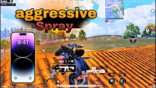 AGGRESSIVE SPRAY🔥 / IPHONE 12 PRO MAX SMOOTH + 60FPS / BGMI screenshot 5
