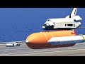Koenigsegg Jesko Absolut vs NASA Space Shuttle - Drag Race 20 KM