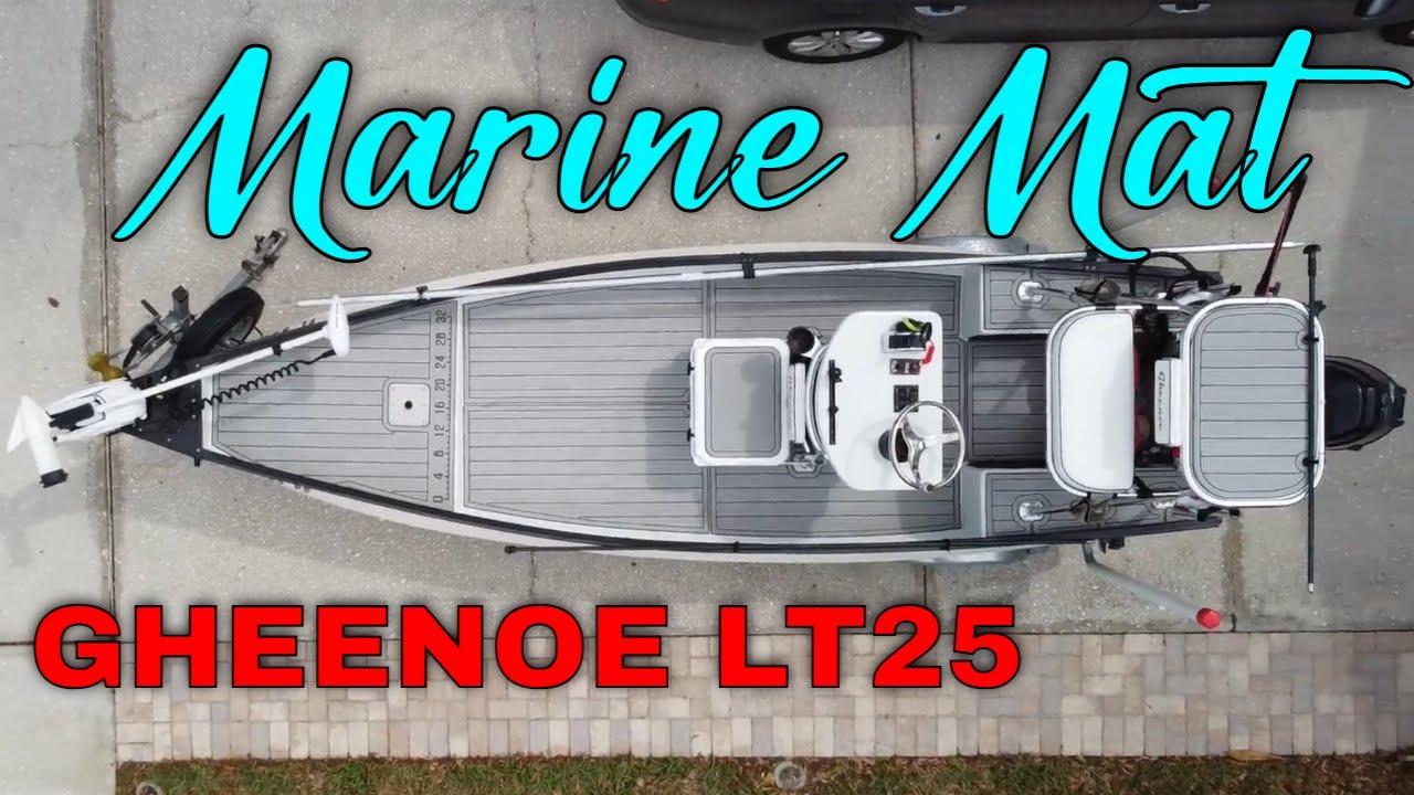 Gheenoe LT25 Custom Marine Decking - Make Your Boat Look Amazing! 