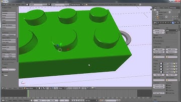 Blender 3D tutorial: Lego bricks