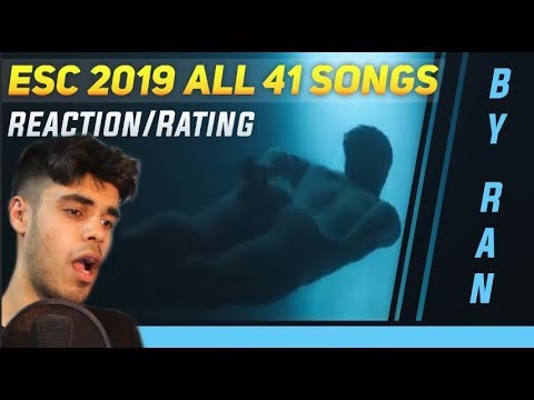 ESC 2019 Reacting To All 41 Eurovision Songs! (Rating/Reaction)