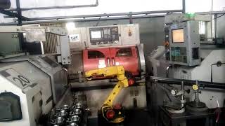 Pick Place Robot On Cnc Machine