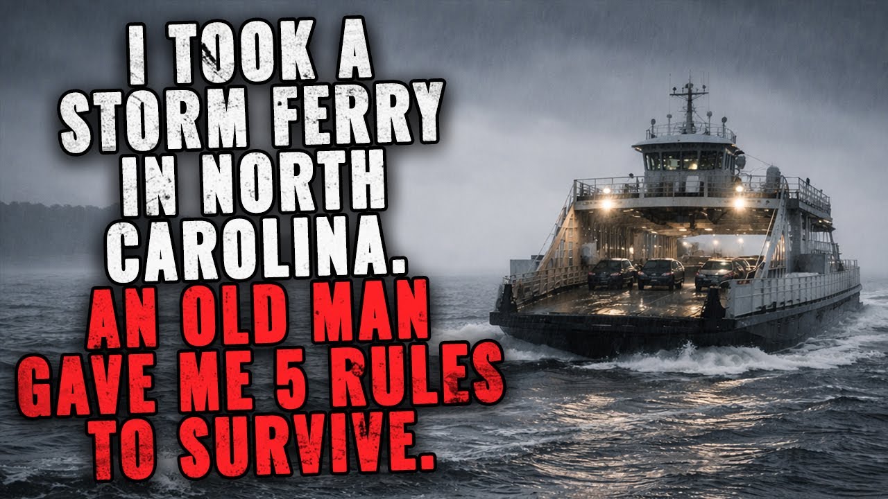 I Took a Storm Ferry in North Carolina. An Old Man Gave Me 5 Rules To Survive.