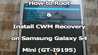 (Jelly Bean) How to Root and Install CWM Recovery on Samsung Galaxy S4 Mini (GT-I9195) screenshot 1