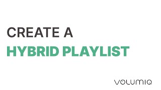 Create a Playlist from Different Sources - Volumio screenshot 5