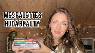 Toutes mes PALETTES chez HUDA BEAUTY 😍