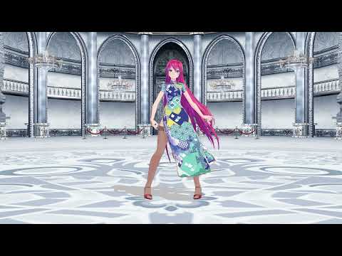 【MMD】Tda式照れルカ・チャイナで「ダーリンダンス」（歌：音崎リタ，踊り：まなこ＆足太ぺんた混成版）