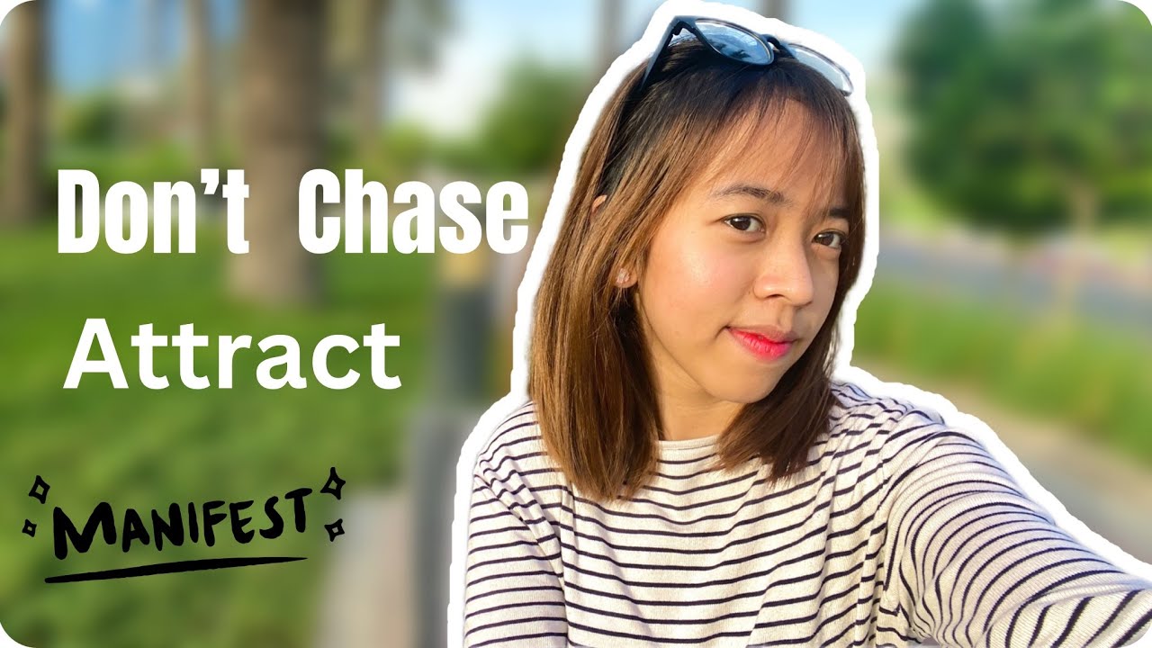 လိုချင်တဲ့ အရာတွေနောက် ပြေးမလိုက်နဲ့။ ဆွဲငင်ပါ။