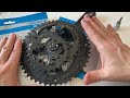 Shimano deore 3 x 9 chainring change