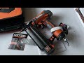 Pneumatic 18-Gauge Brad Nailer with CLEAN DRIVE Technology | RIDGID Review and Unboxing