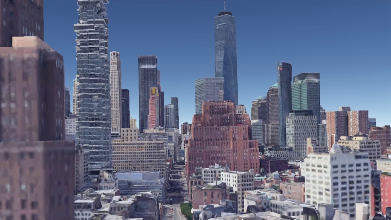 New York Google Earth Flight experiment 2020 YouTube