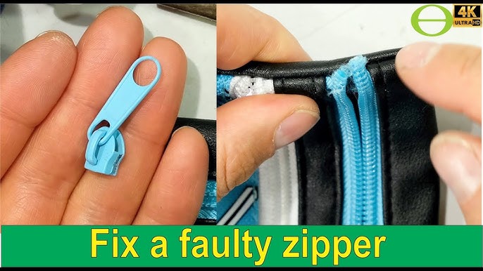 Zipper Repair Kit - #5 YKK Reversible Aluminum Auto Lock Sliders